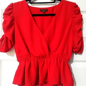 Red Blouse